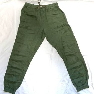 Linen joggers
